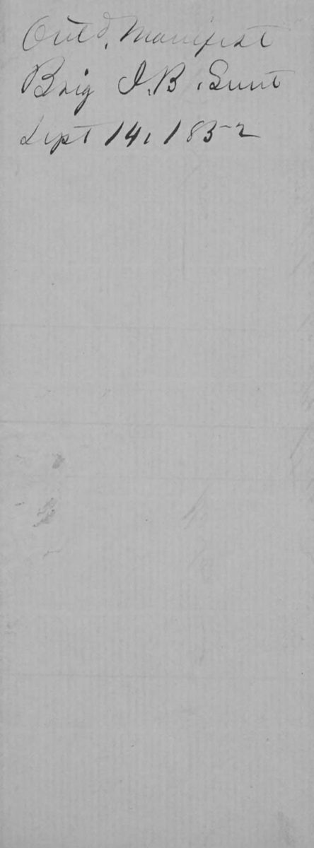 Coasting Manifest of I.B. Lunt