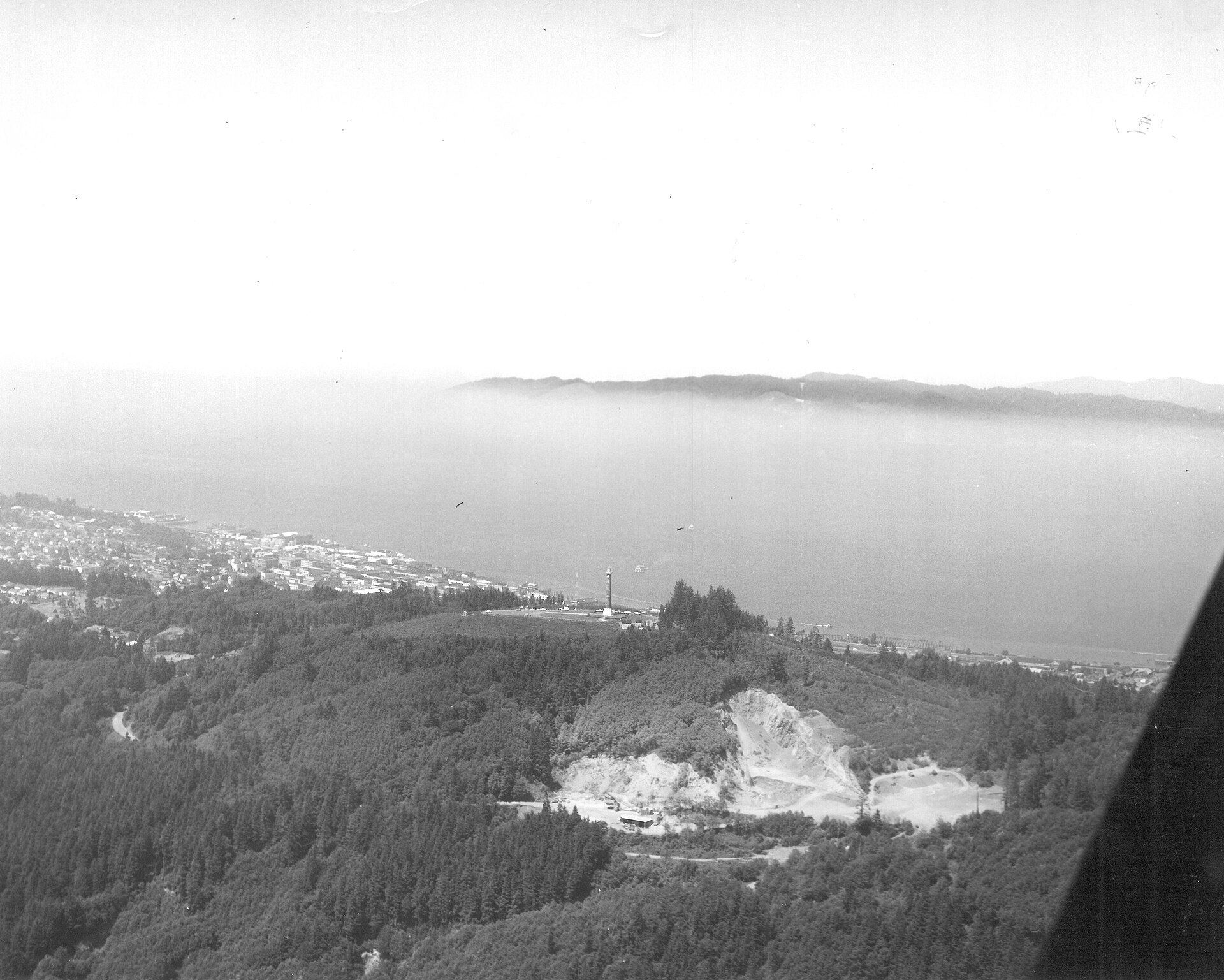 Astoria desde el aire, 1956