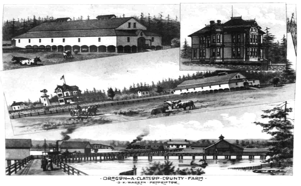 The D. K. Warren farm, 1889